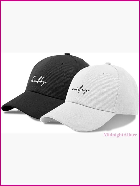 Matching Mr & Mrs Couples Baseball Cap Set Wedding Anniversary Gift main image 5